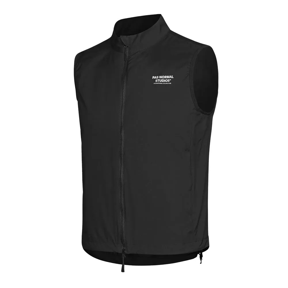 PAS NORMAL STUDIOS Off Race Stow Away Gilet - Black