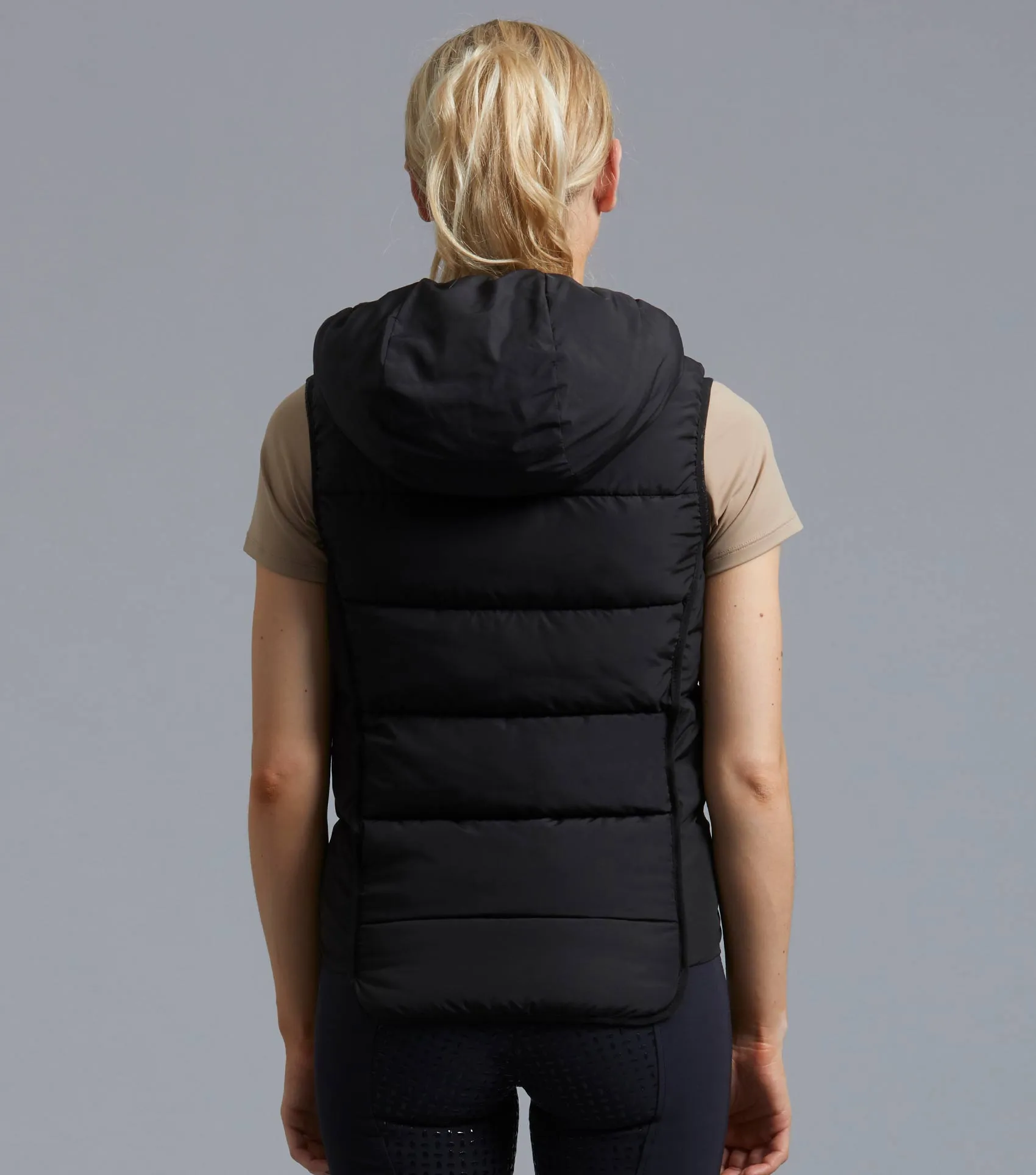 Pavoni Ladies Quilted Gilet Black