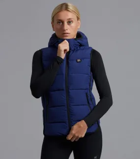 Pavoni Ladies Quilted Gilet Imperial Navy