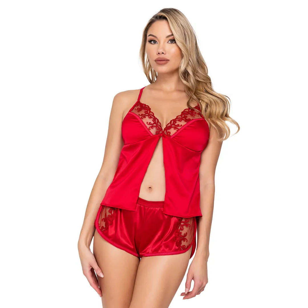 Rouge Bow 2-Piece Camisole Lounge Set