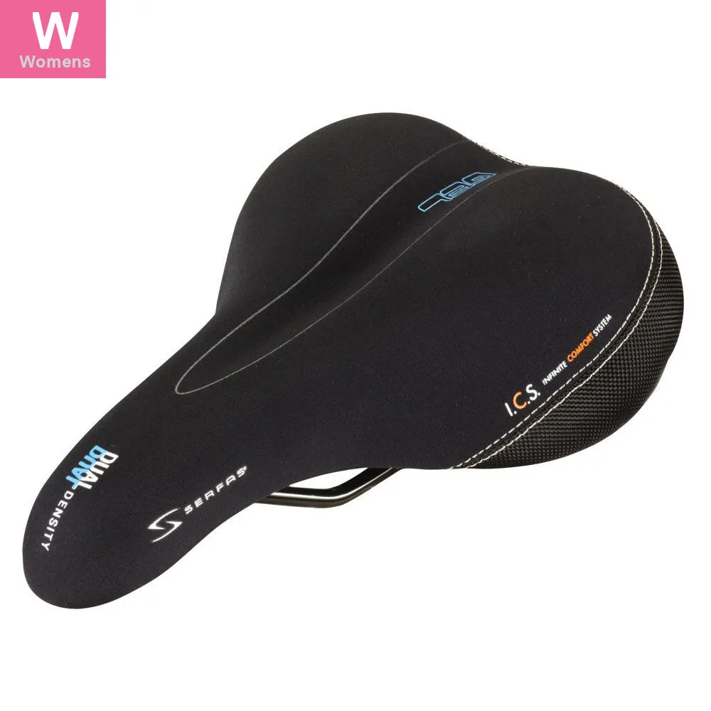 Serfas Saddle Dual Density Ladies Saddle - Lycra