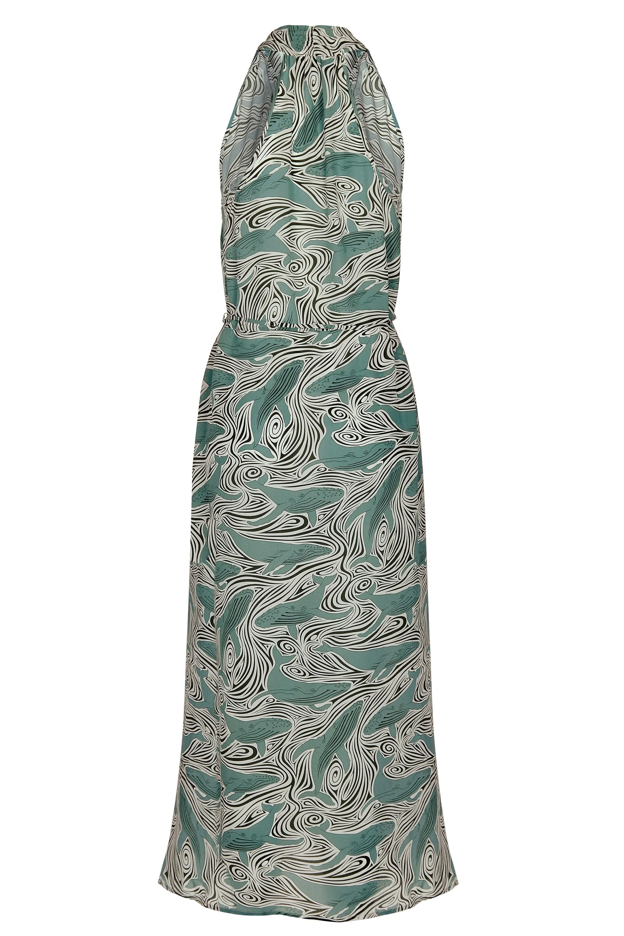 Silk Jemima Dress WHALE