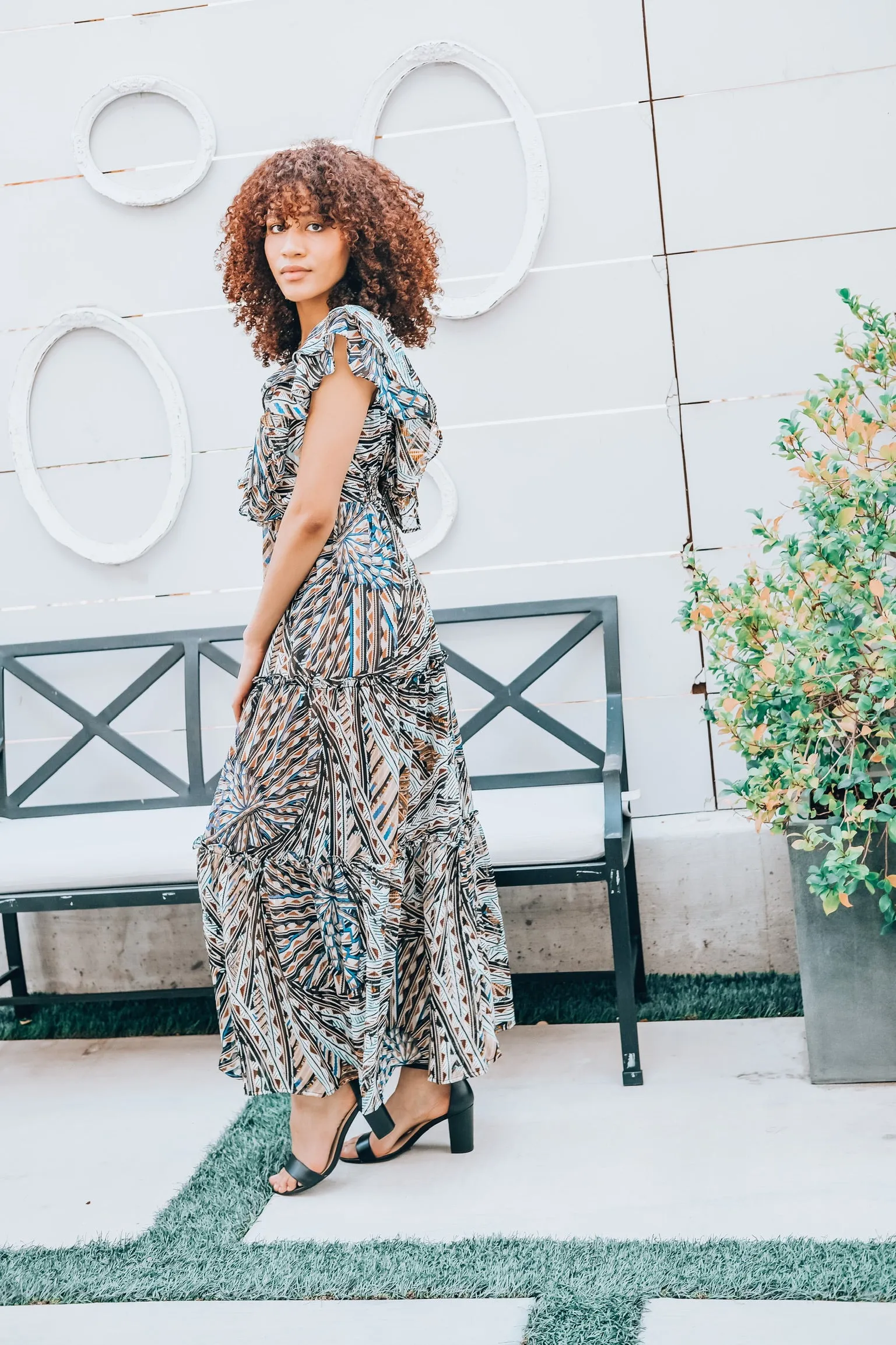 Taj Tiered Maxi Dress