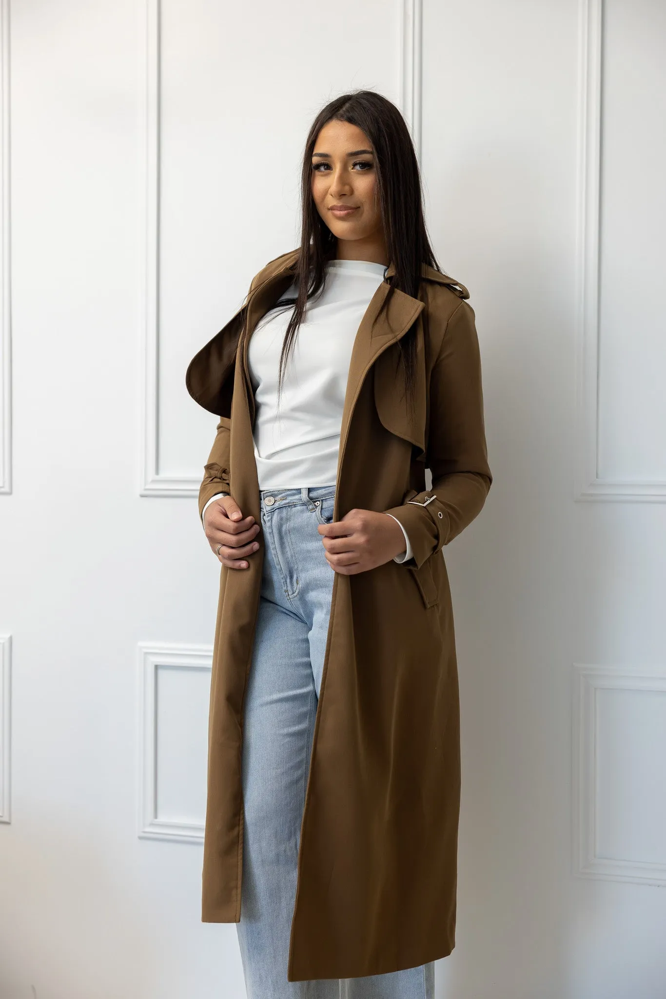 The Crescent Aura Trench Jacket