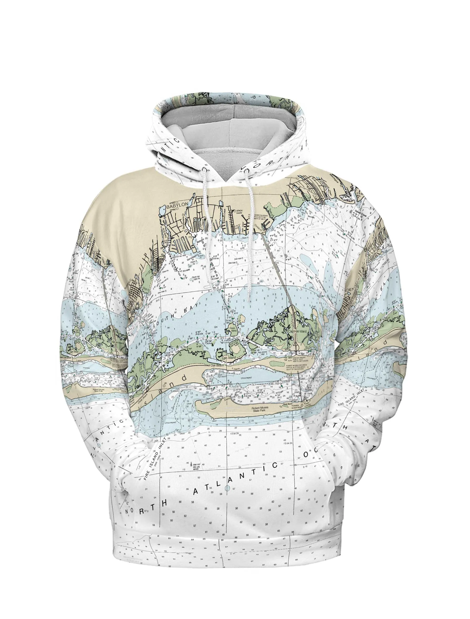 The Fire Island Inlet Lightweight Hoodie Sweatshirt