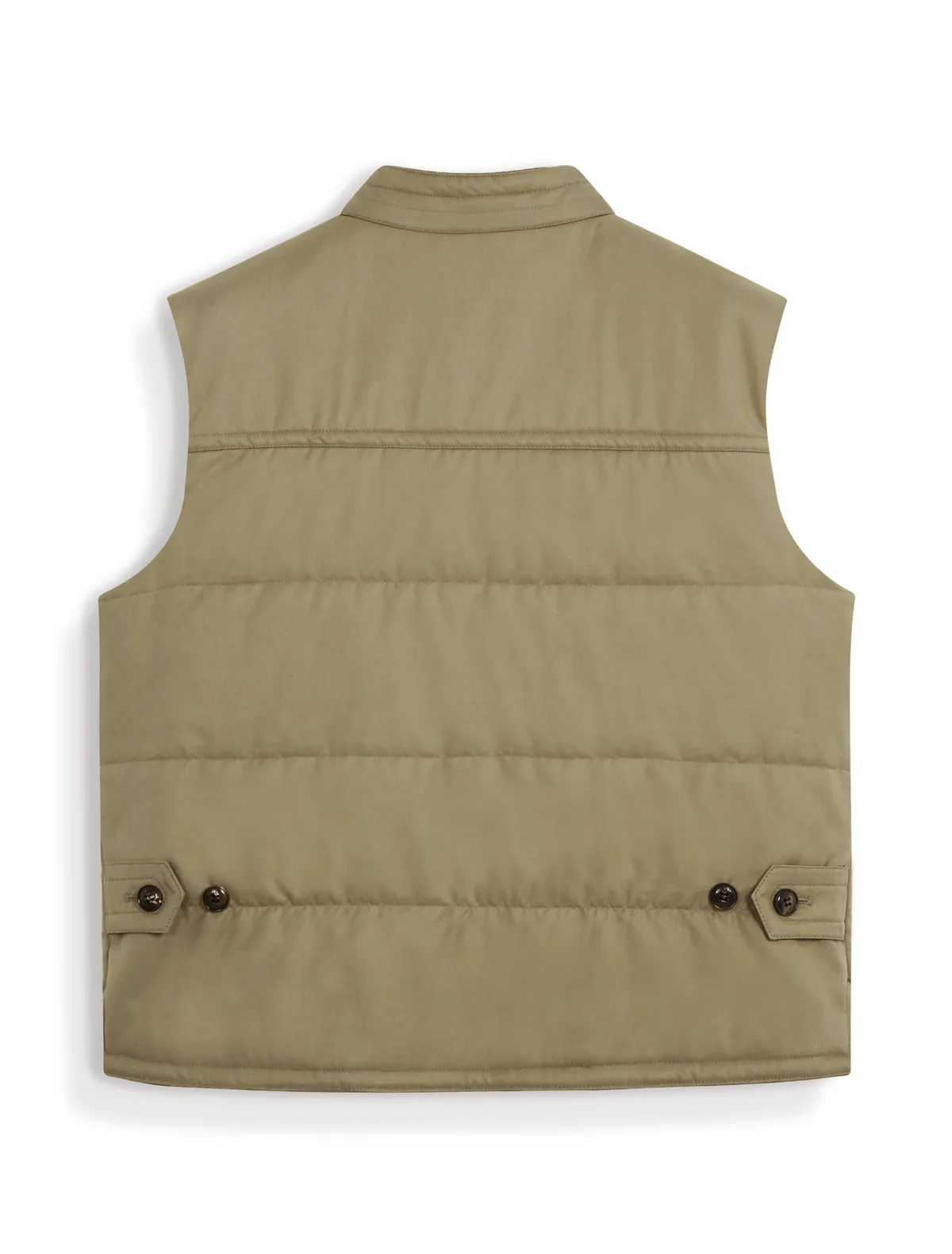 The Gilet in Grenfell Cloth Beige