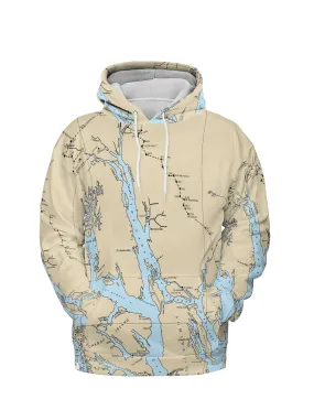 The Haines to Juneau Lightweight Hoodie Sweatshirt