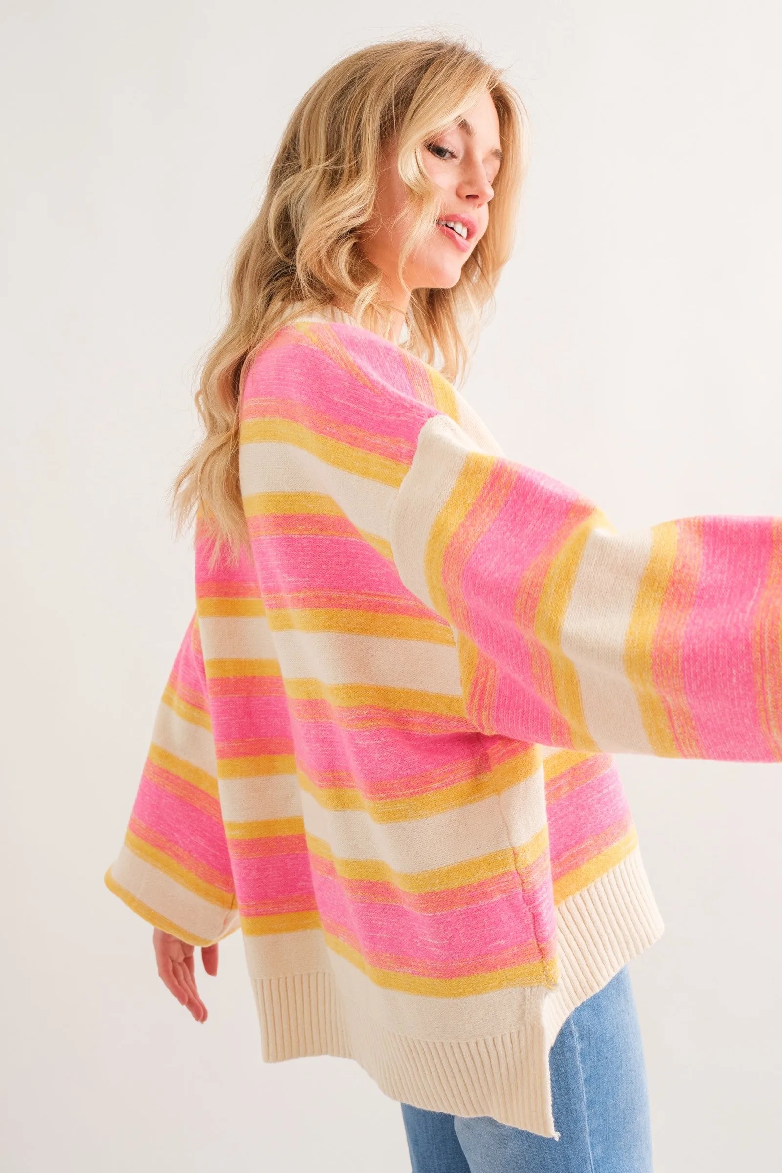 The Rosemary Striped Sweater