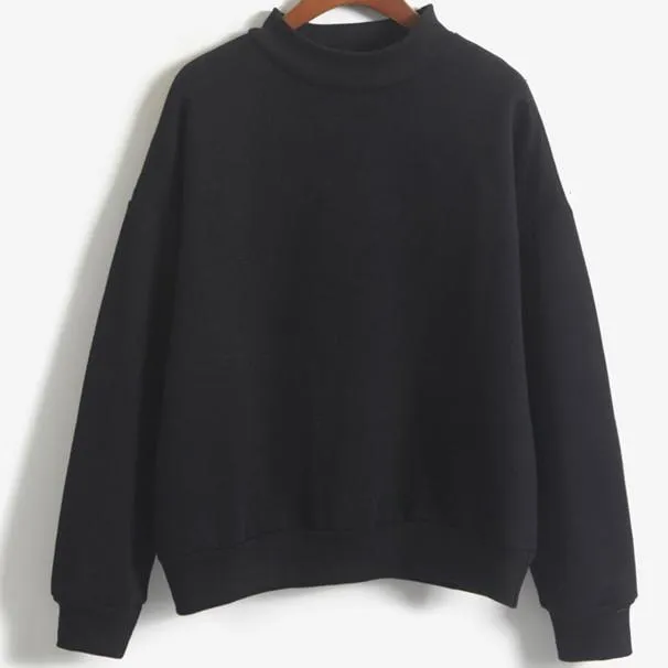 Thickening Warm Turtleneck Sweatshirt