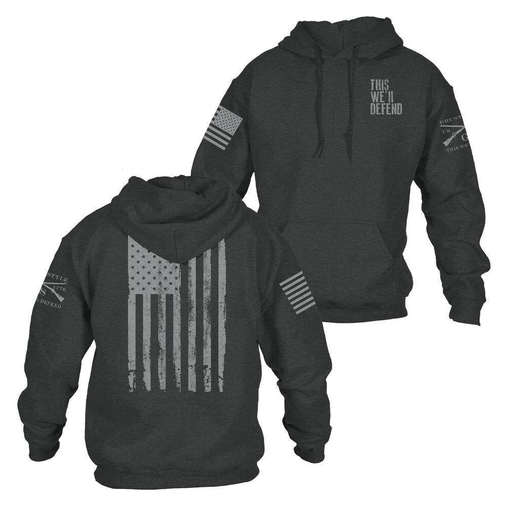 This We'll Defend Hoodie - Dark Heather