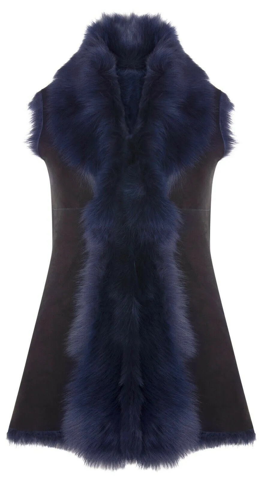 Toscana Long Sheepskin Gilet