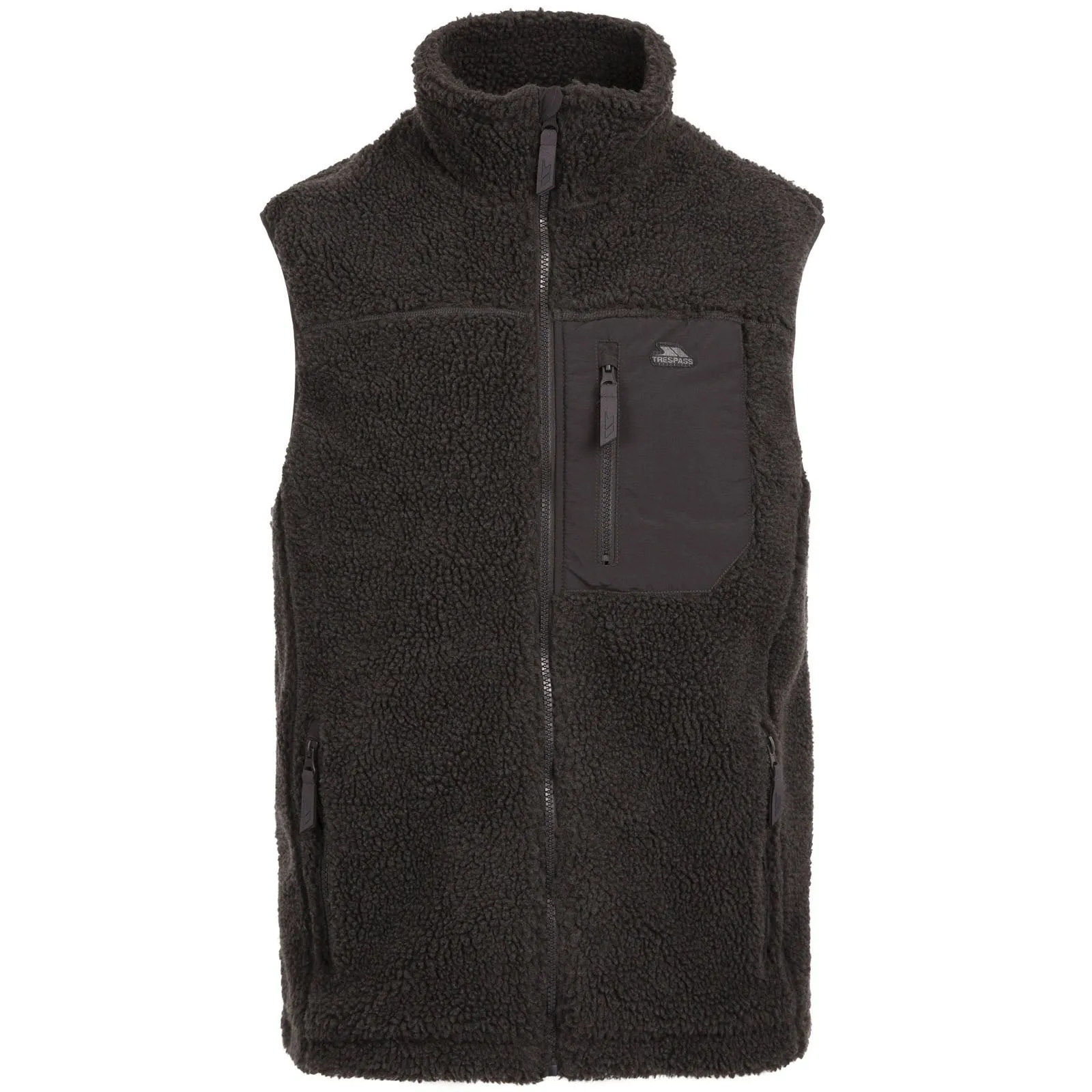 Trespass Mens Buckless AT300 Sherpa Gilet