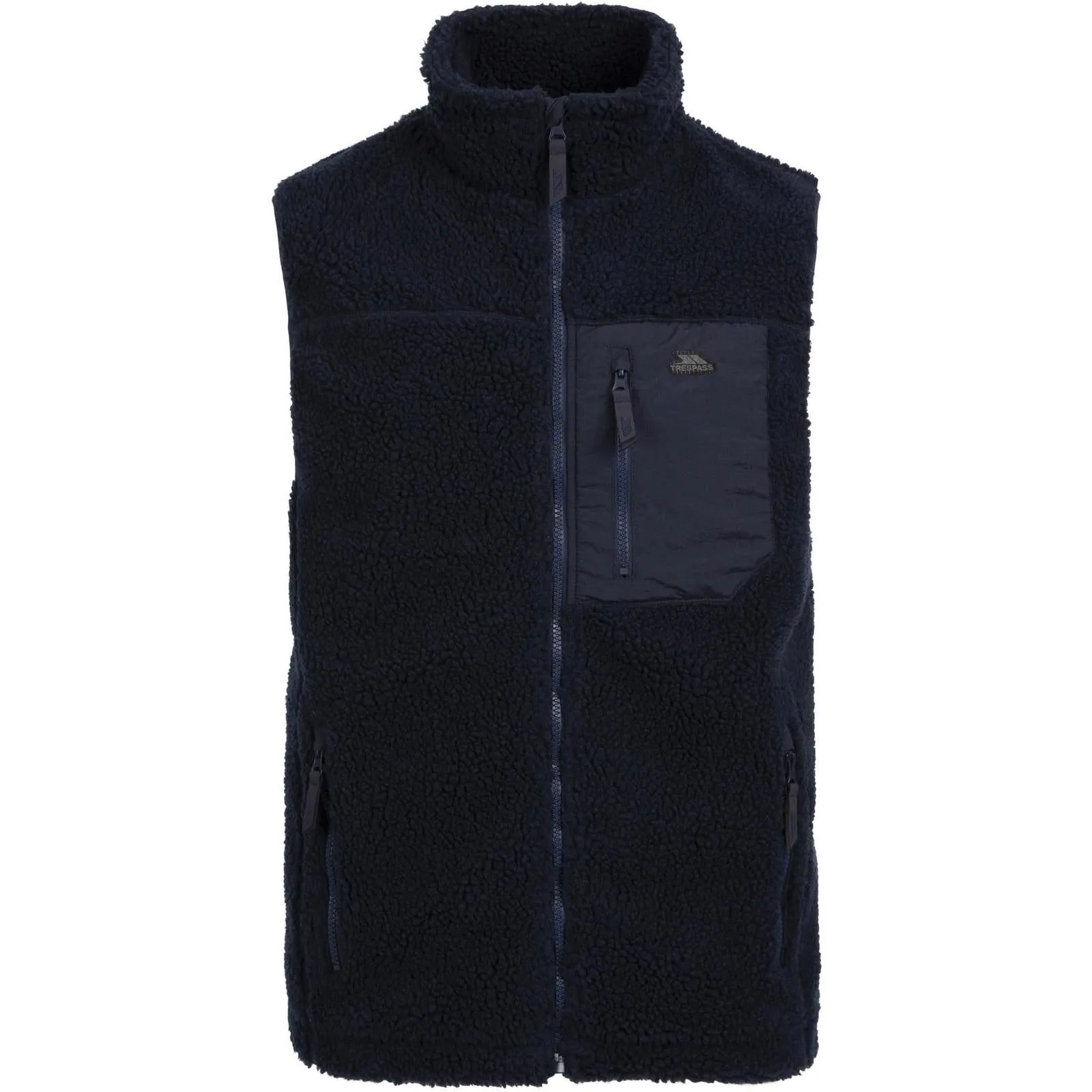 Trespass Mens Buckless AT300 Sherpa Gilet