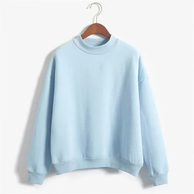 Women Loose Fleece Pullover