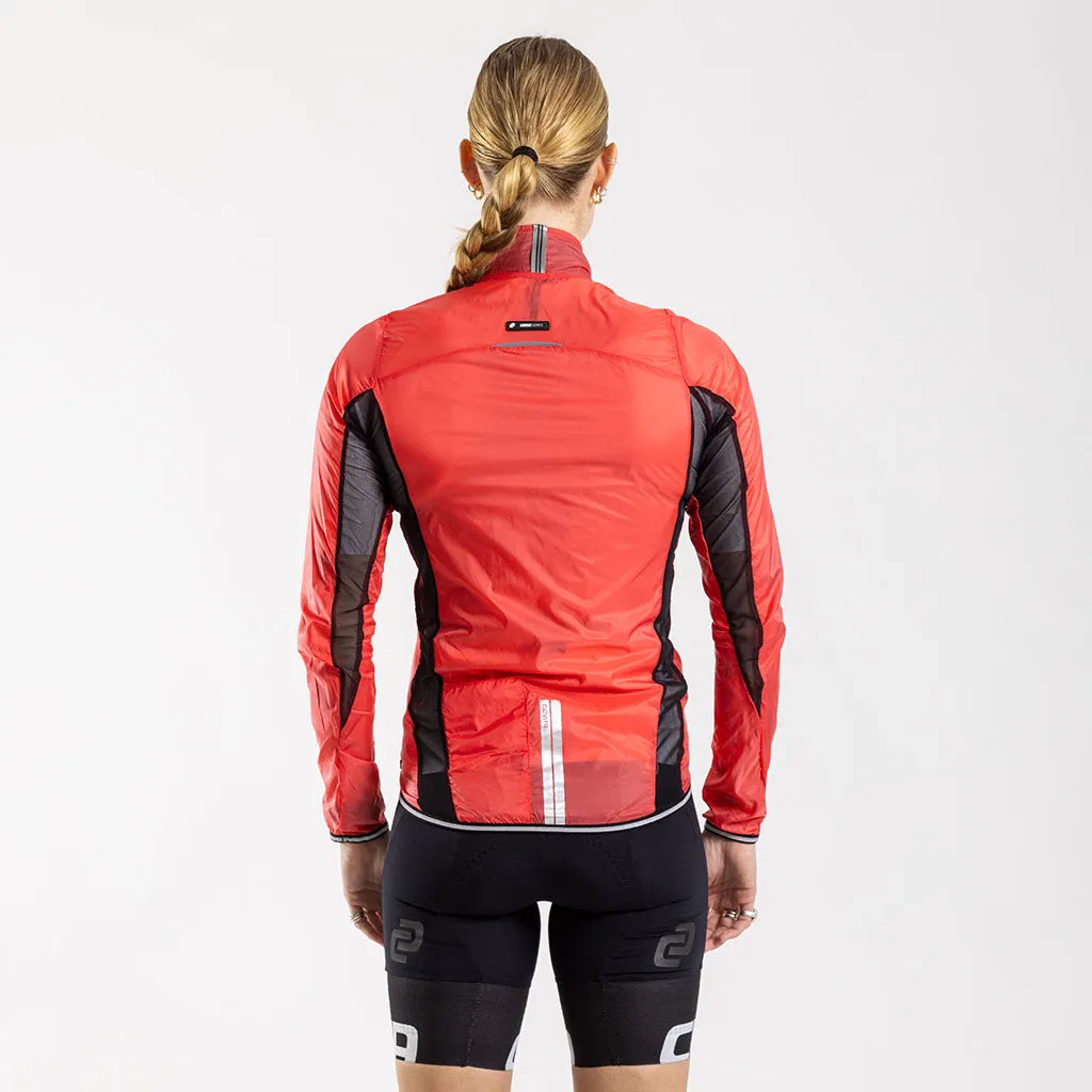 Women's Cirro Windproof Jacket (Coral)