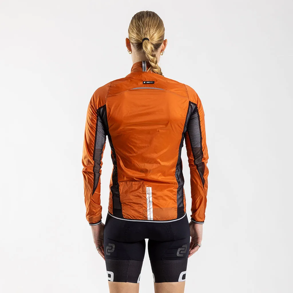 Women's Cirro Windproof Jacket (Rust)