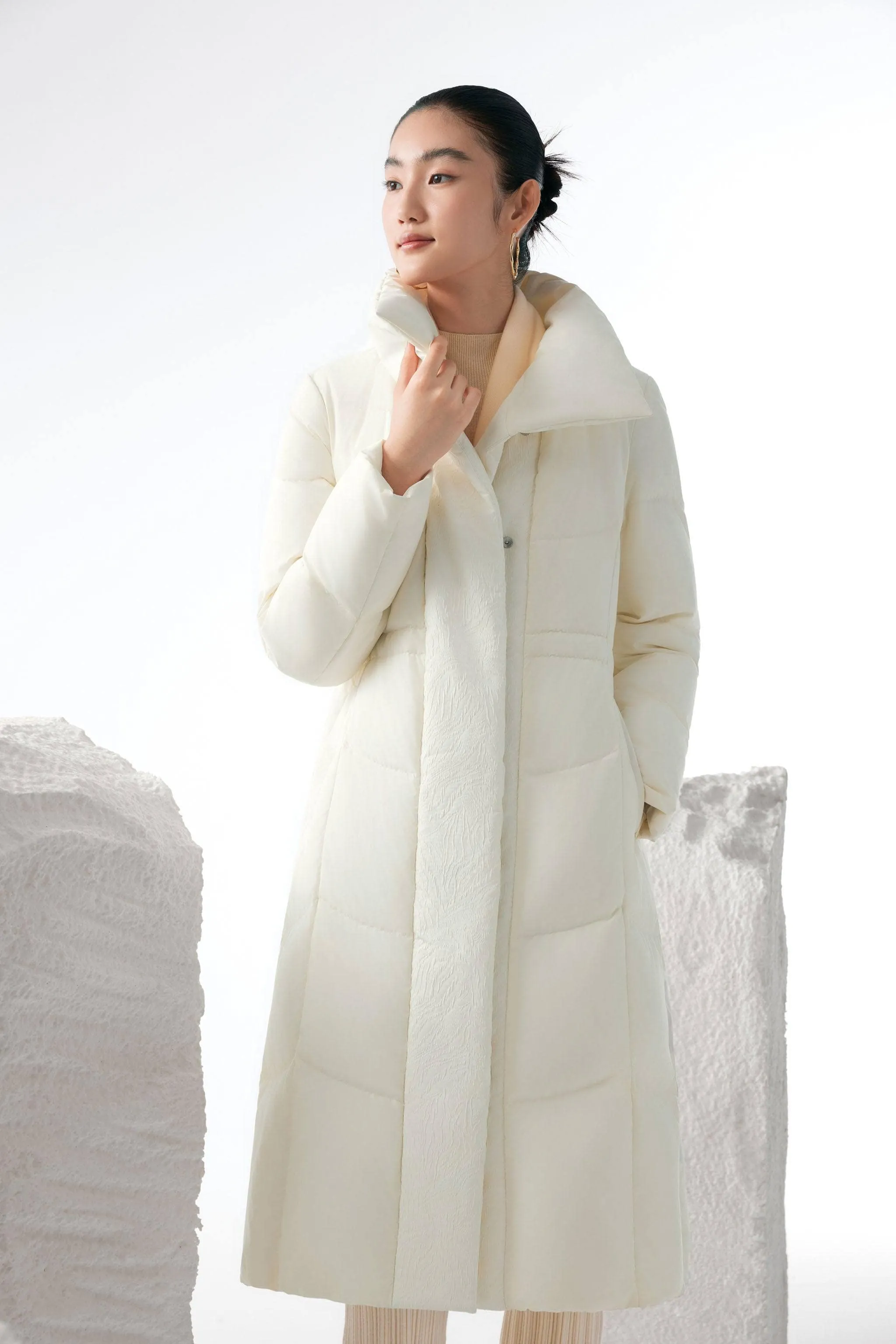 Women's Eastern Aesthetic Goose Down Coat