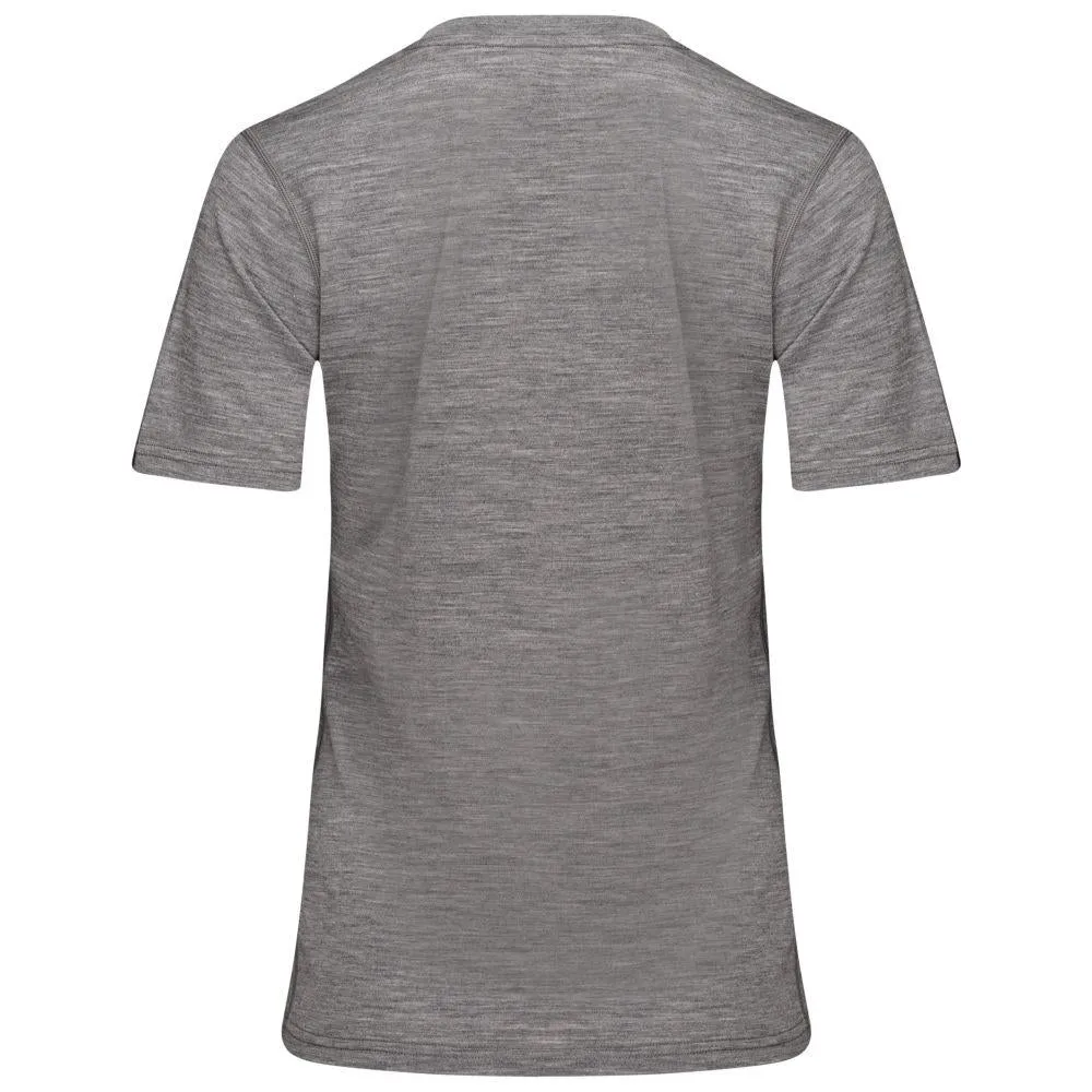 Womens Merino 150 V-Neck Tee (Charcoal)