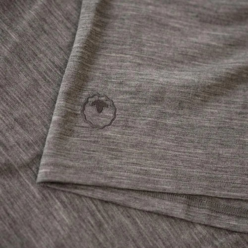 Womens Merino 150 V-Neck Tee (Charcoal)